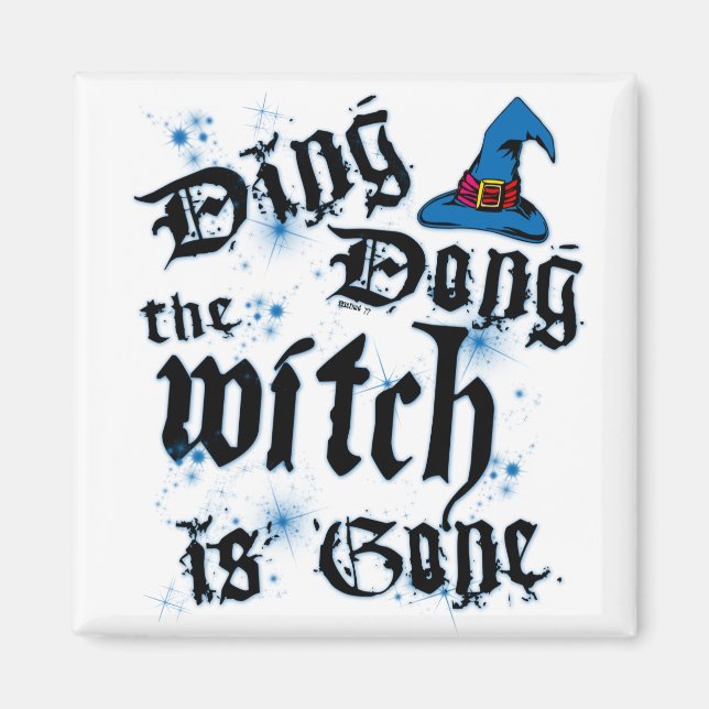 Ding-Dong Witch Magnet (Framsidan)