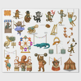 Dingaling Bros Circus acts Presentpapper