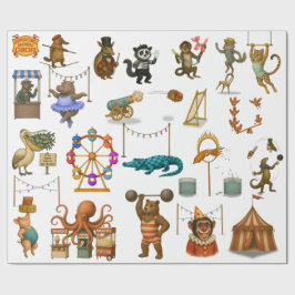 Dingaling Bros Circus acts Presentpapper