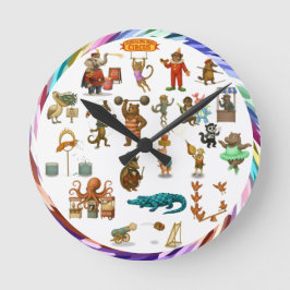 Dingaling Bros Circus acts Rund Klocka