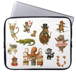 Dingaling Bros Cirkusuppträdanden Laptop Fodral