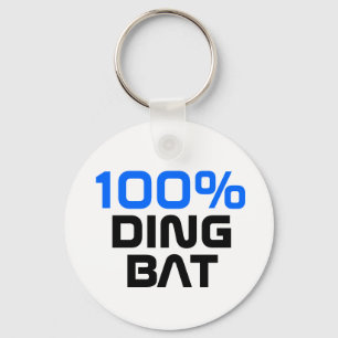 dingbat 100% nyckelring