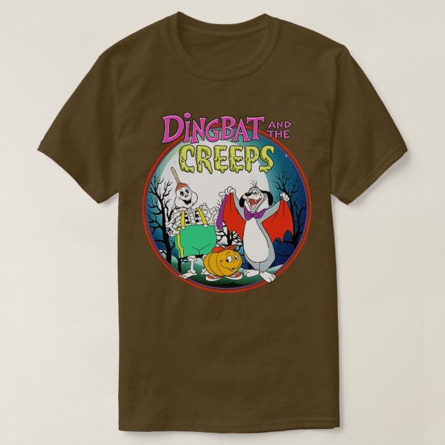 Dingbat och Creeps T Shirt (Design framsida)
