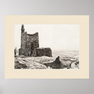 DingDong Cornwall Eleanor Hughes Nytryck Poster