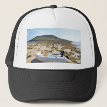 Dinghyn på stranden