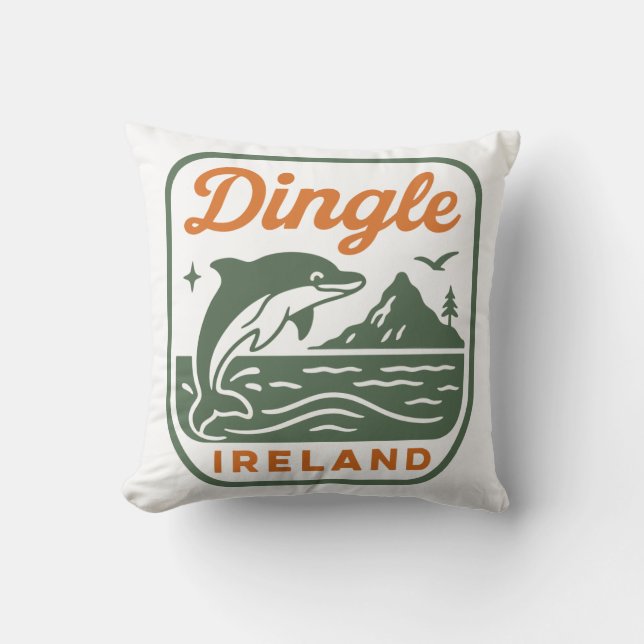 DINGLE IRELAND PILLOW KUDDE (Framsida)