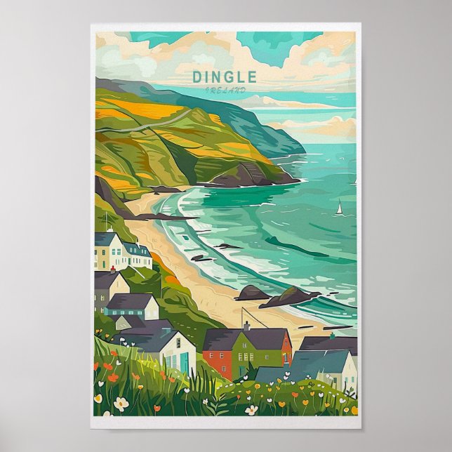 Dingle Ireland Poster (Framsidan)
