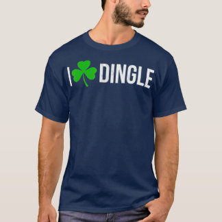 Dingle Ireland Shamrock Heart T Shirt