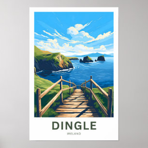 Dingle Ireland Travel Print Poster