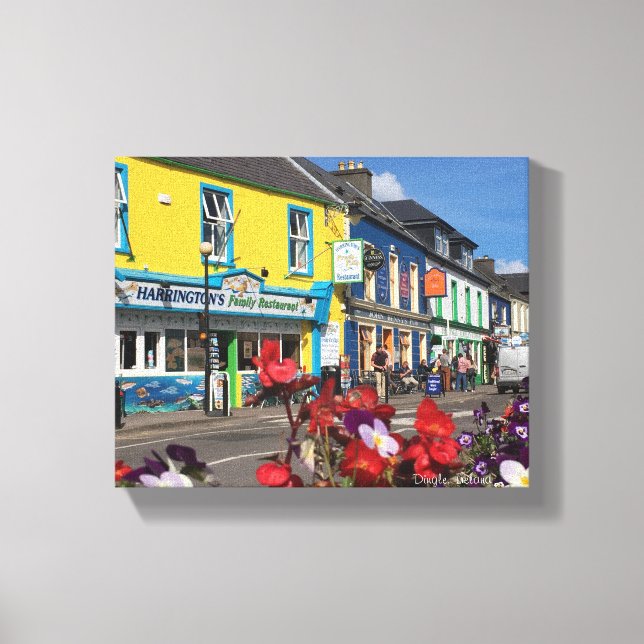 Dingle Ireland Wrapped Canvas (Framsida)
