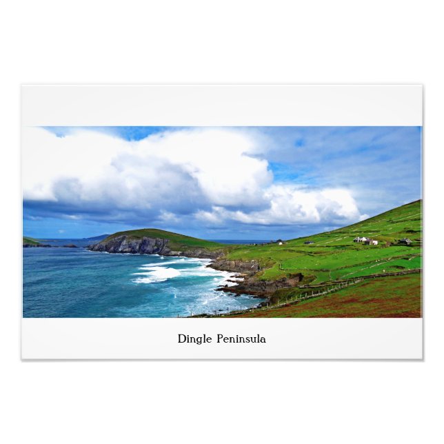 Dingle-Peninsula liggande Fototryck (Framsidan)