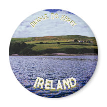 Dingle Peninsula Round Magnet