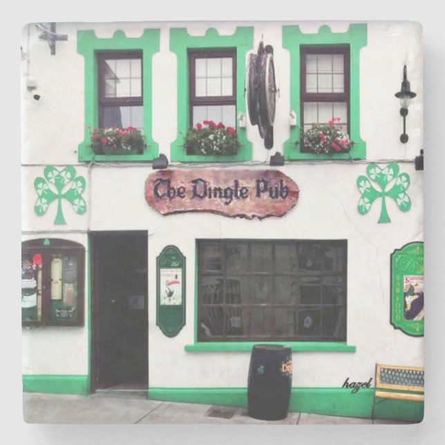 Dingle Pub, Dingle Ireland, Irish Pubs, Irish Pub Stenunderlägg (Framsidan)