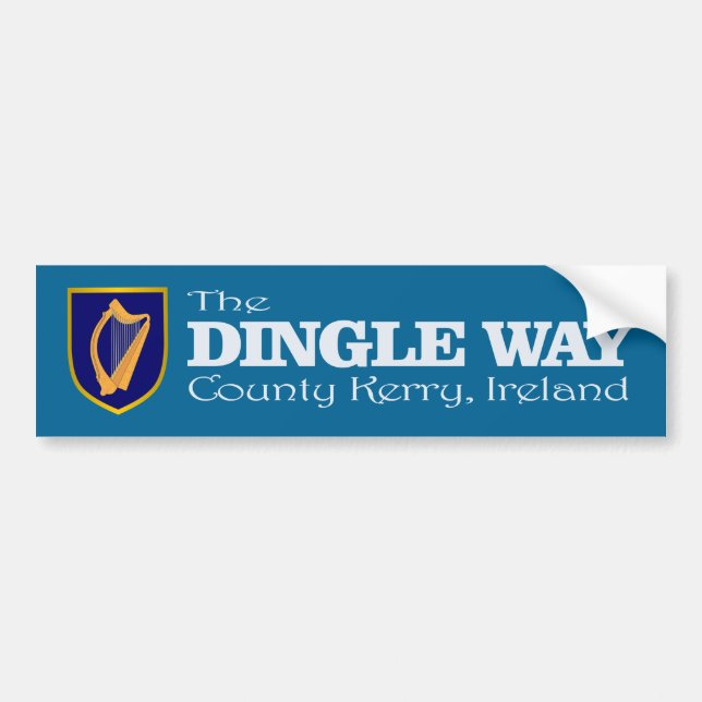 Dingle Way Bildekal (Framsidan)