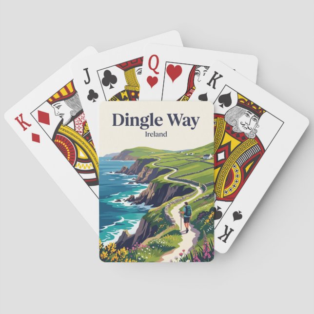 Dingle Way Irland Casinokort (Baksidan)