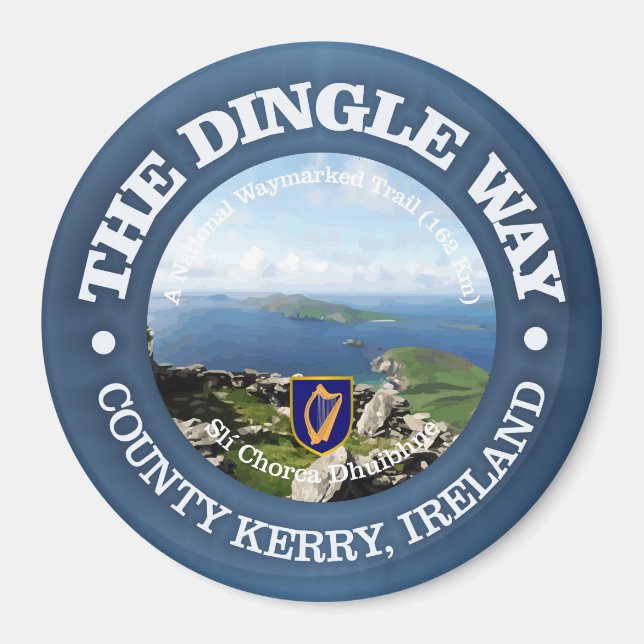 Dingle Way Magnet (Framsidan)