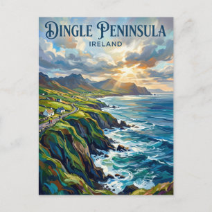 Dinglehalvön Irland Vykort