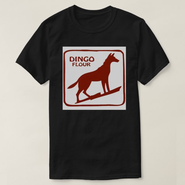 Dingo Flour Fremantle WA Poster.png T Shirt (Design framsida)