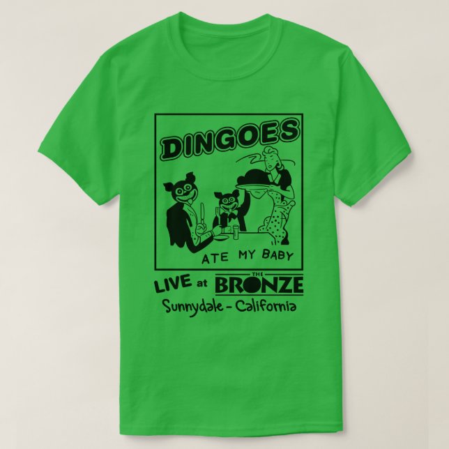 Dingoes Ate My Ba T Shirt (Design framsida)