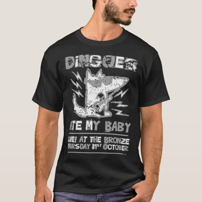 Dingoes Ate My Baby Buffy de Vampire Sayer Band T Shirt (Framsida)