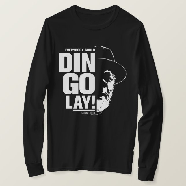 DINGOLAY! | Långärmad T-shirt (Design framsida)