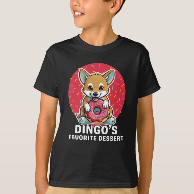 Dingos favoritDessert T Shirt (Framsida)
