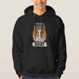 Dingos Quote-Hund är min Dingo Hoodie