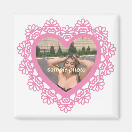 Dingus Heart och Snöre Magnet