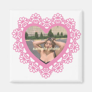 Dingus Heart och Snöre Magnet