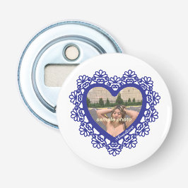 Dingus Heart Snöre Ram Flasköppnare