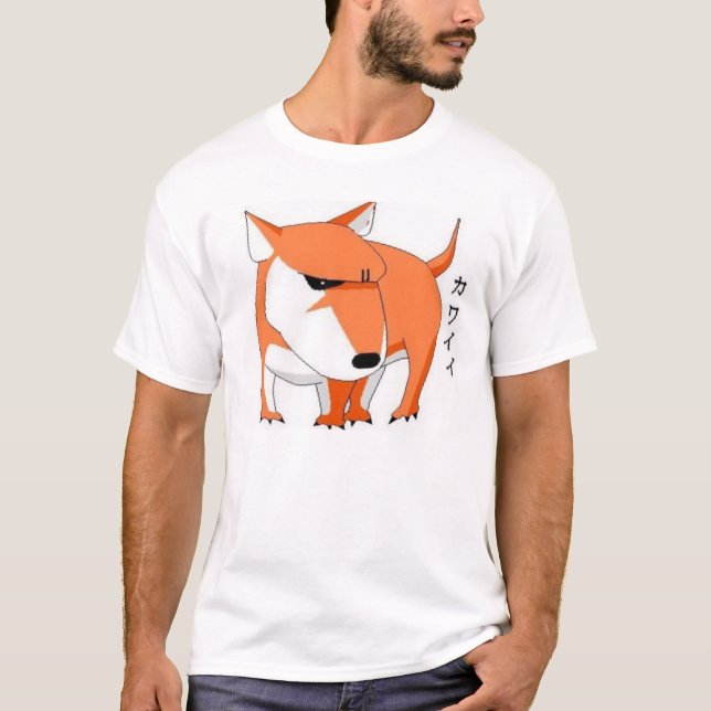 DINGY dingoen (den JellyBeanJoey samlingen) T Shirt (Framsida)