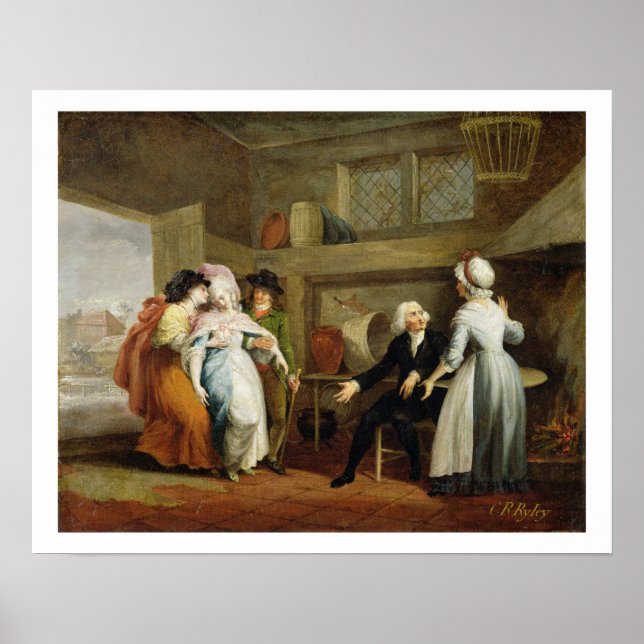 "Dining in the Hayfields" (förvånad av Thornhi Poster (Framsidan)