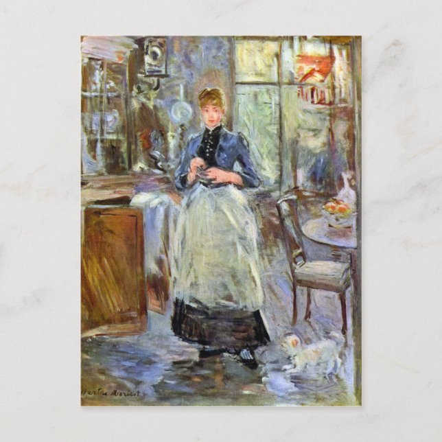 Dining Room av Berthe Morisot Vykort (Framsida)