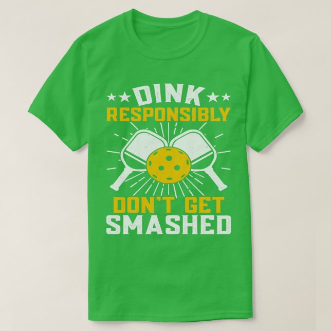 Dink ansvarsfullt Hämta inte den smak-nolla Pickle T Shirt (Design framsida)
