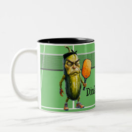 Dink eller Die Funny Dill Två-Tonad Mugg