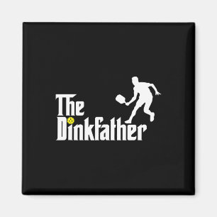 Dink Far Pickleball Pappa Funny Pickleball Magnet