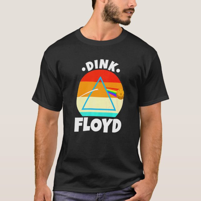 Dink Floyd Pickleball T Shirt (Framsida)