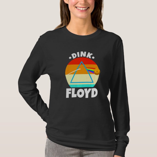Dink Floyd Pickleball T Shirt (Framsida)