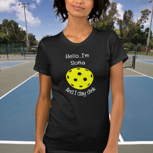 Dink för humoristisk dag t shirt