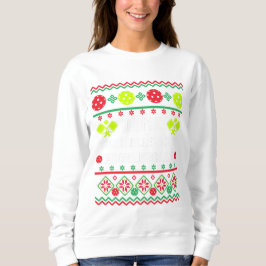 Dink Halls med Picklebollar Ugly Sweater Stil T Shirt