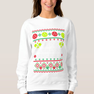 Dink Halls med Picklebollar Ugly Sweater Stil T Shirt