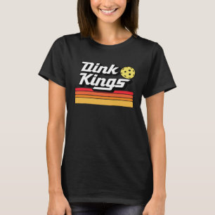 Dink Kings Söt Pickleball-lag 80s Pickle Ball R T Shirt