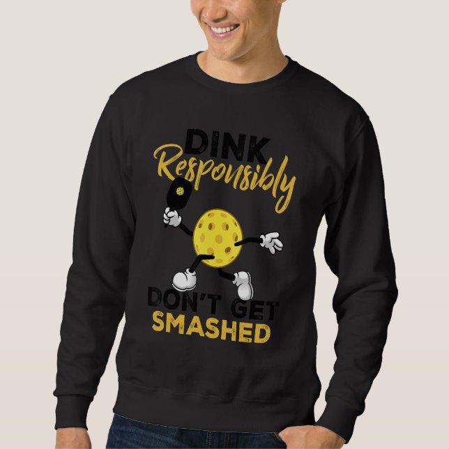 Dink Responsible Get not Smaschleball Pla Lång Ärmad Tröja (Framsida)