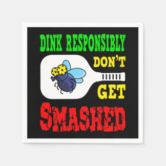 Dink Responsible - Lung Pickleball Pappersservett