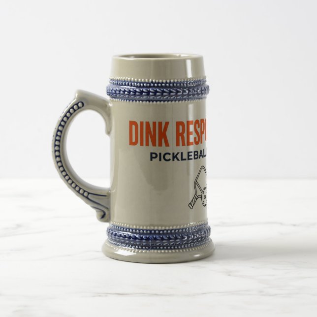 Dink Responsibly Pickleball Mug - Funny Player Gif Sejdel (Vänster)