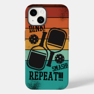 Dink Smash Repeat - Roligt Pickleball Enthusiast