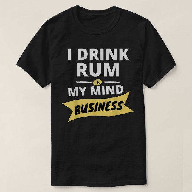Dink Vatten and Mind My Business Soca T Carniv Shirt (Design framsida)
