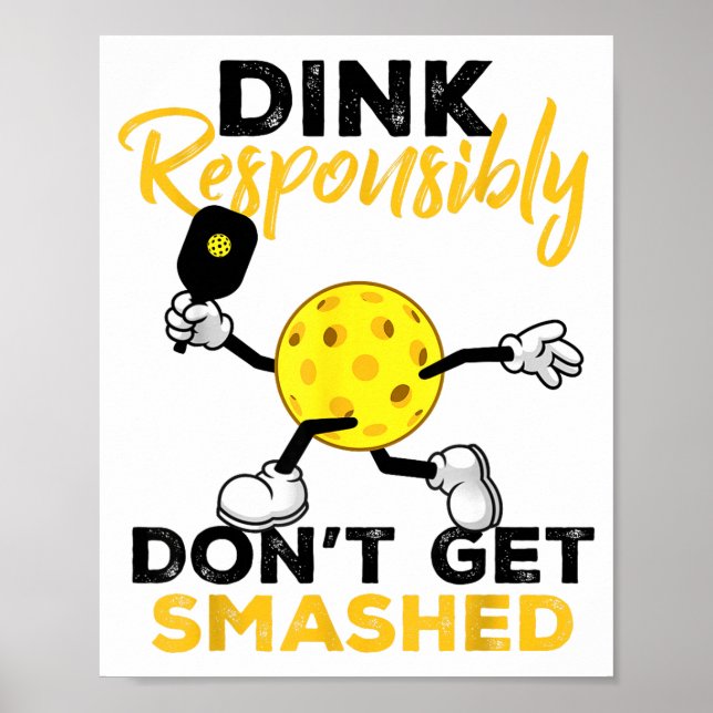 Dinka ansvarsfullt - bli inte förvirrad roligt poster (Framsidan)