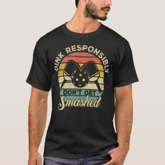 Dinka Ansvarsfullt - Bli Inte Krossad Retro Pickle T Shirt