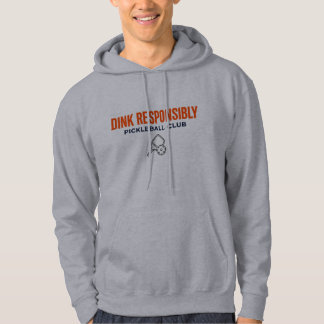 Dinka Ansvarsfullt Pickeleball Klubb Hoodie